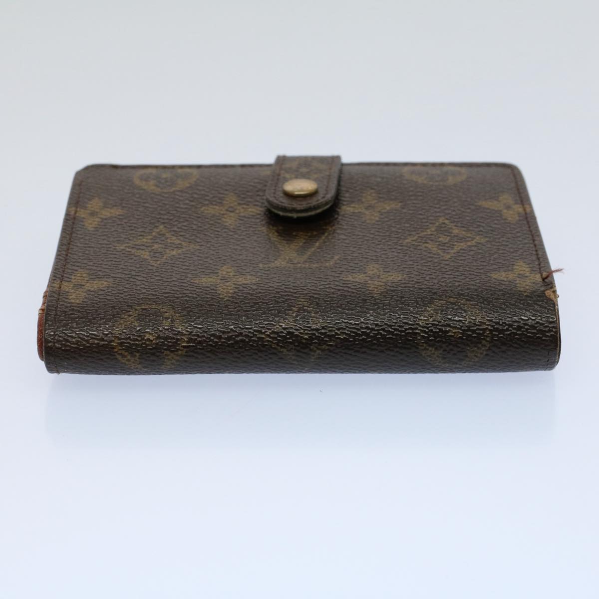 LOUIS VUITTON Monogram Porte Monnaie Billets Viennois Wallet M61663 Auth 56117