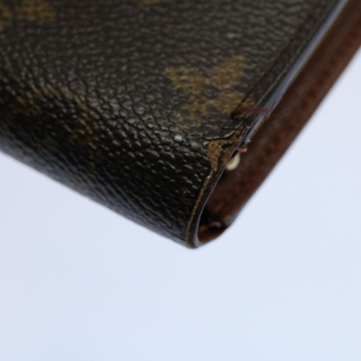 LOUIS VUITTON Monogram Porte Monnaie Billets Viennois Wallet M61663 Auth 56117