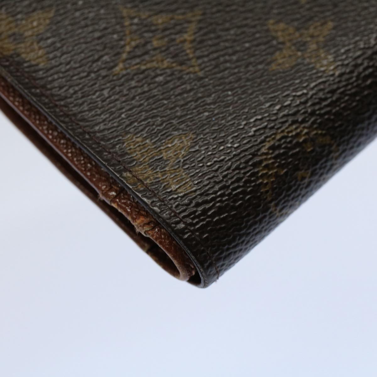 LOUIS VUITTON Monogram Porte Monnaie Billets Viennois Wallet M61663 Auth 56117