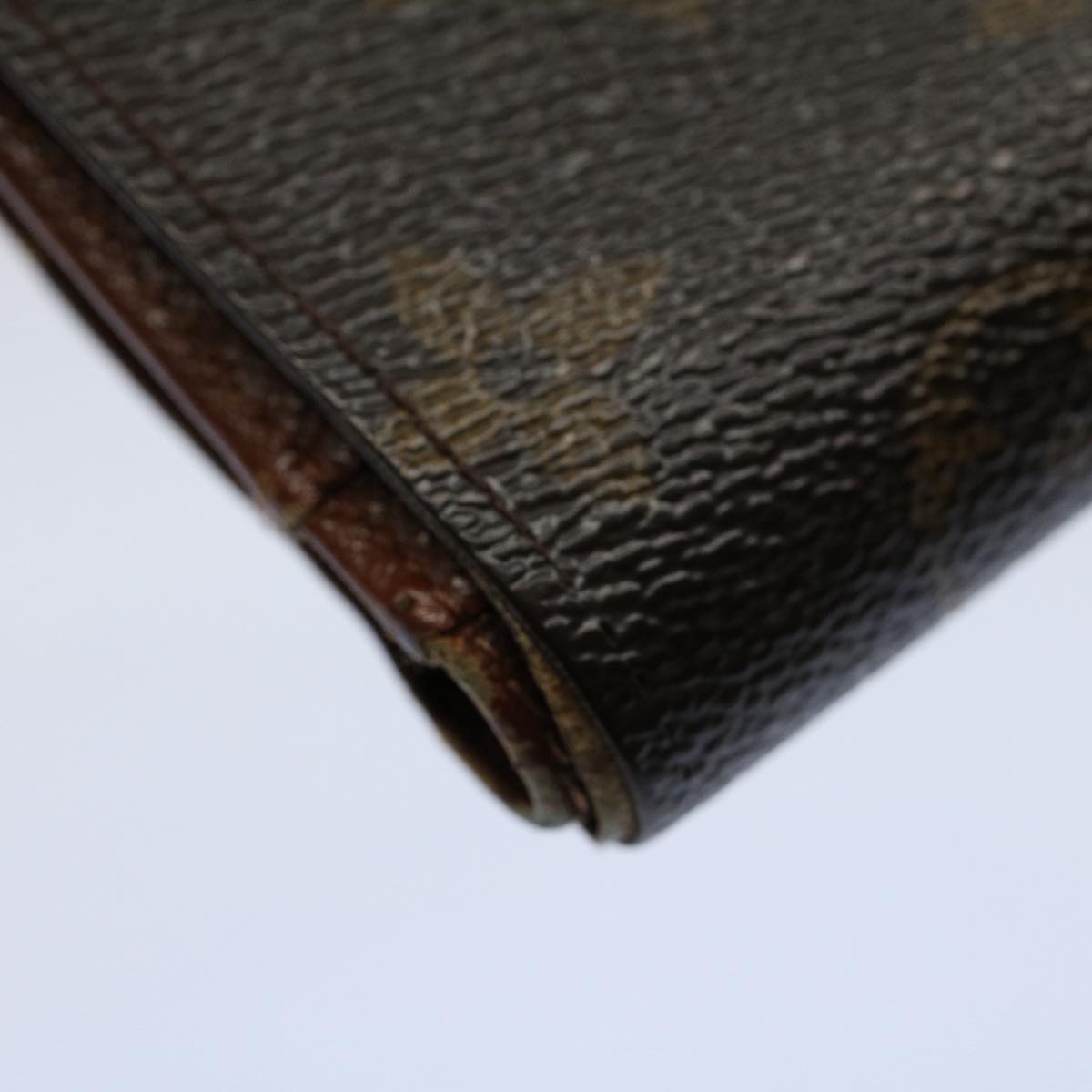 LOUIS VUITTON Monogram Porte Monnaie Billets Viennois Wallet M61663 Auth 56118