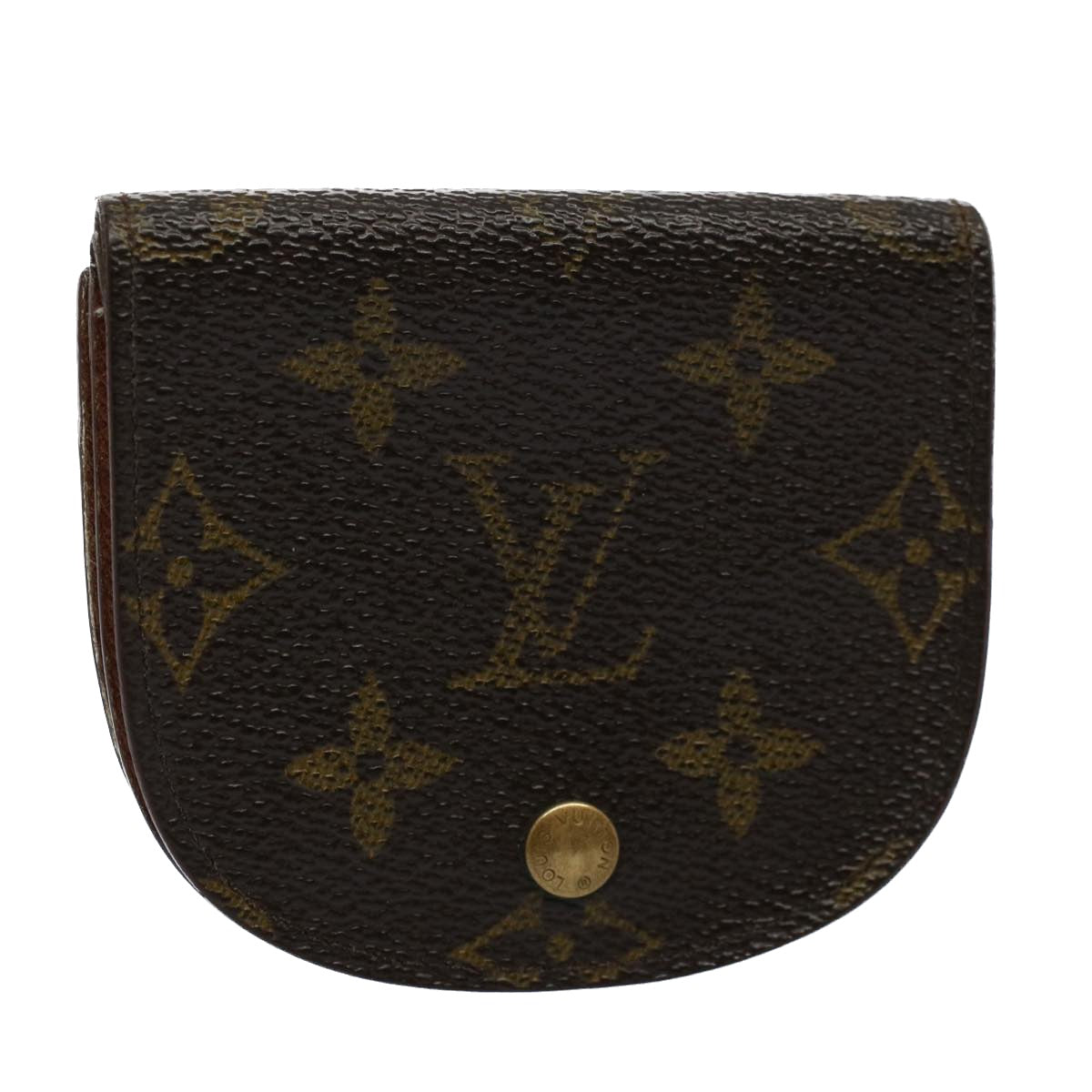 LOUIS VUITTON Monogram Porte Monnaie Guze Coin Purse M61970 LV Auth 56124