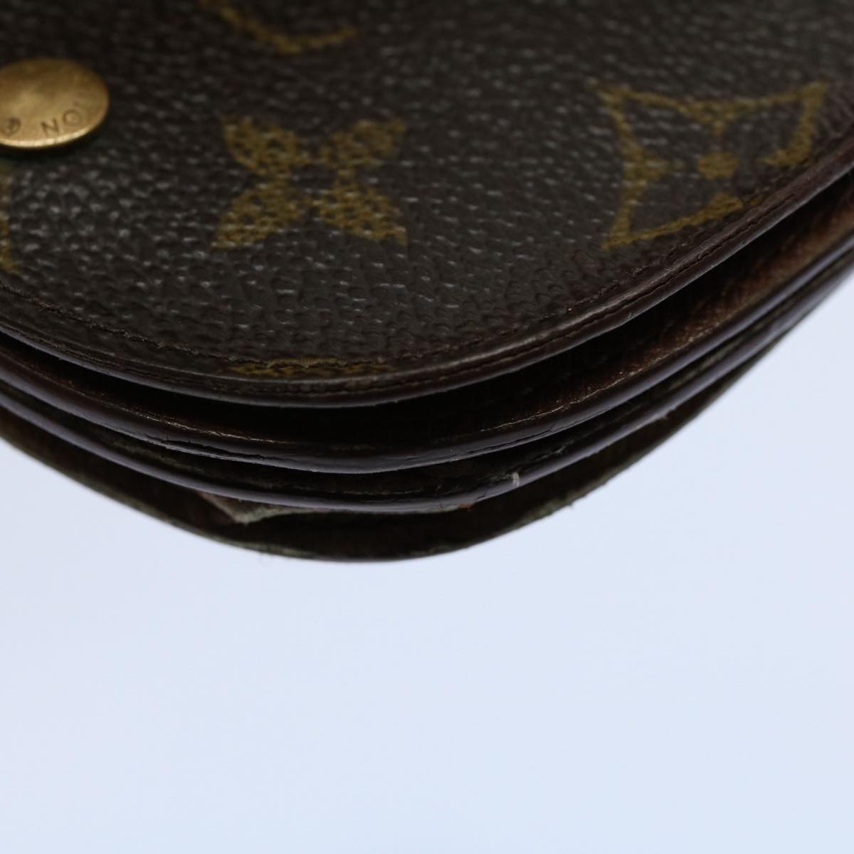 LOUIS VUITTON Monogram Porte Monnaie Guze Coin Purse M61970 LV Auth 56124