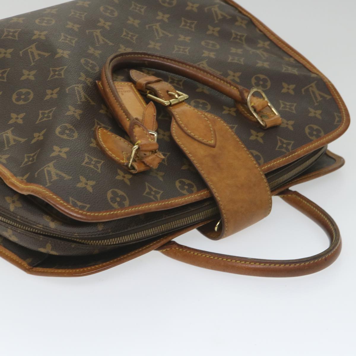 LOUIS VUITTON Monogram Rivoli Hand Bag M53380 LV Auth 56130