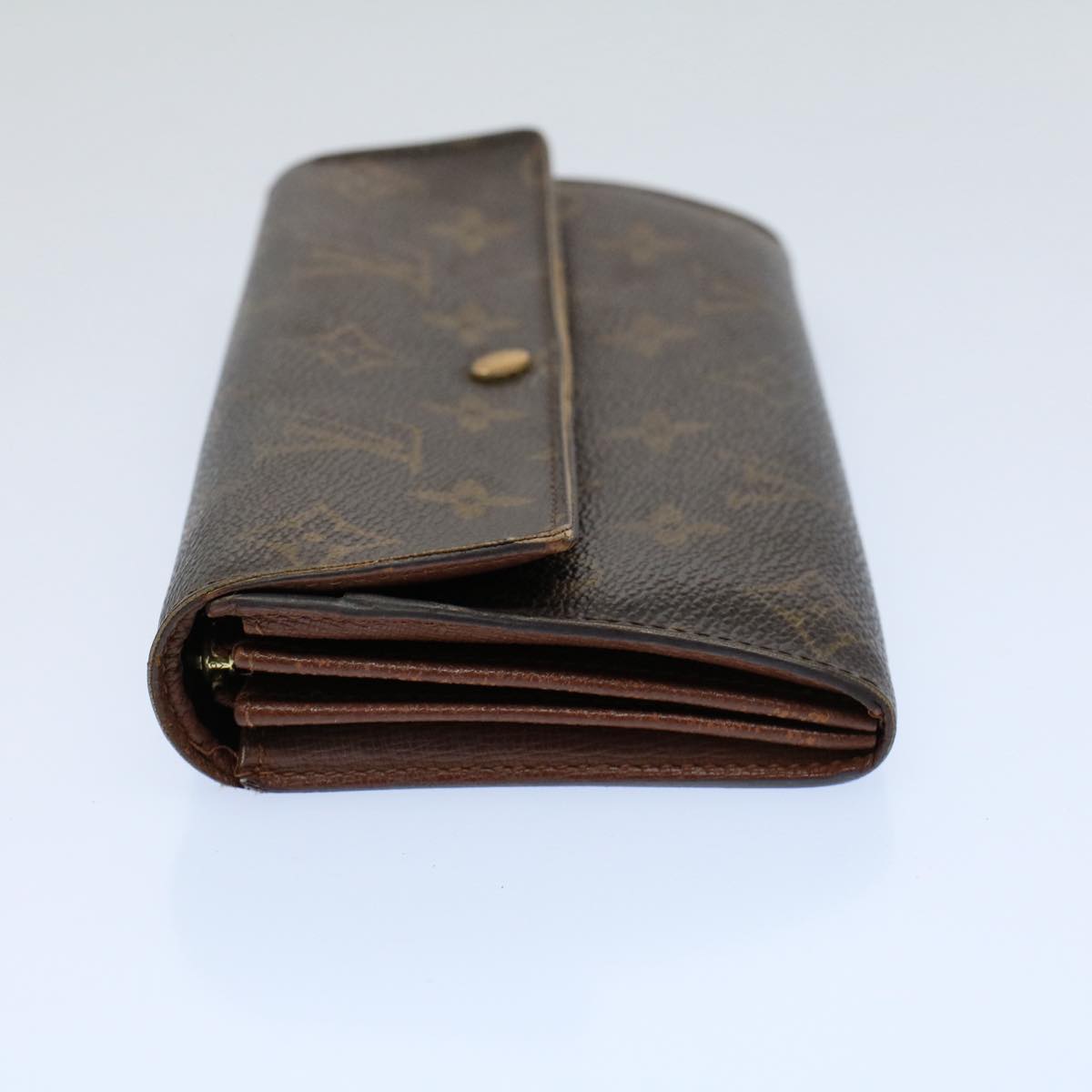 LOUIS VUITTON Monogram Portefeuille Sarah Long Wallet M60531 LV Auth 56153