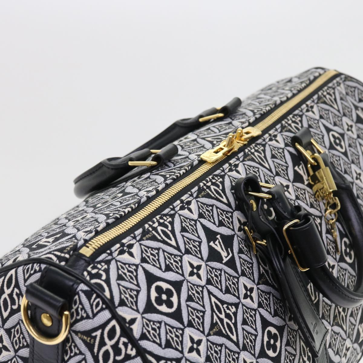 LOUIS VUITTON SINCE 1854 Keepall Bandouliere 45 Jacquard M57304 LV Auth 56155A