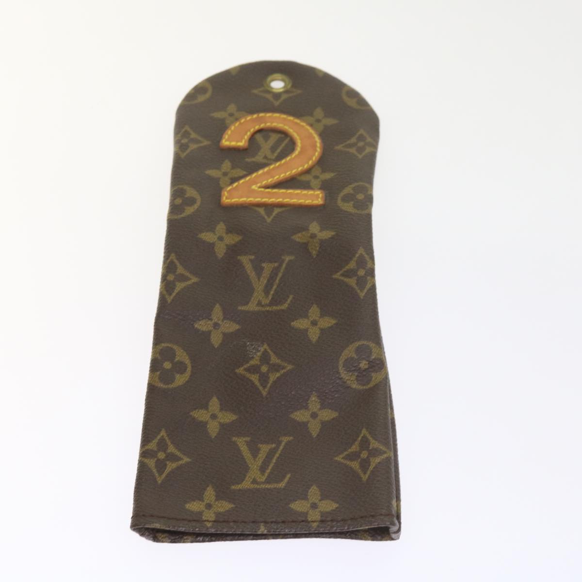 LOUIS VUITTON Monogram Golf Head Cover Pouch No.1,2,3,4,5 5Set LV Auth 56157