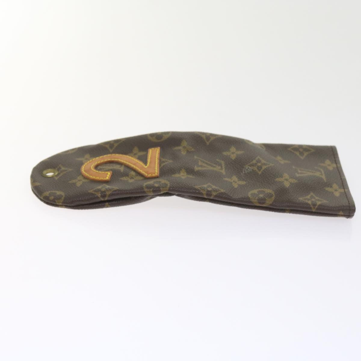 LOUIS VUITTON Monogram Golf Head Cover Pouch No.1,2,3,4,5 5Set LV Auth 56157