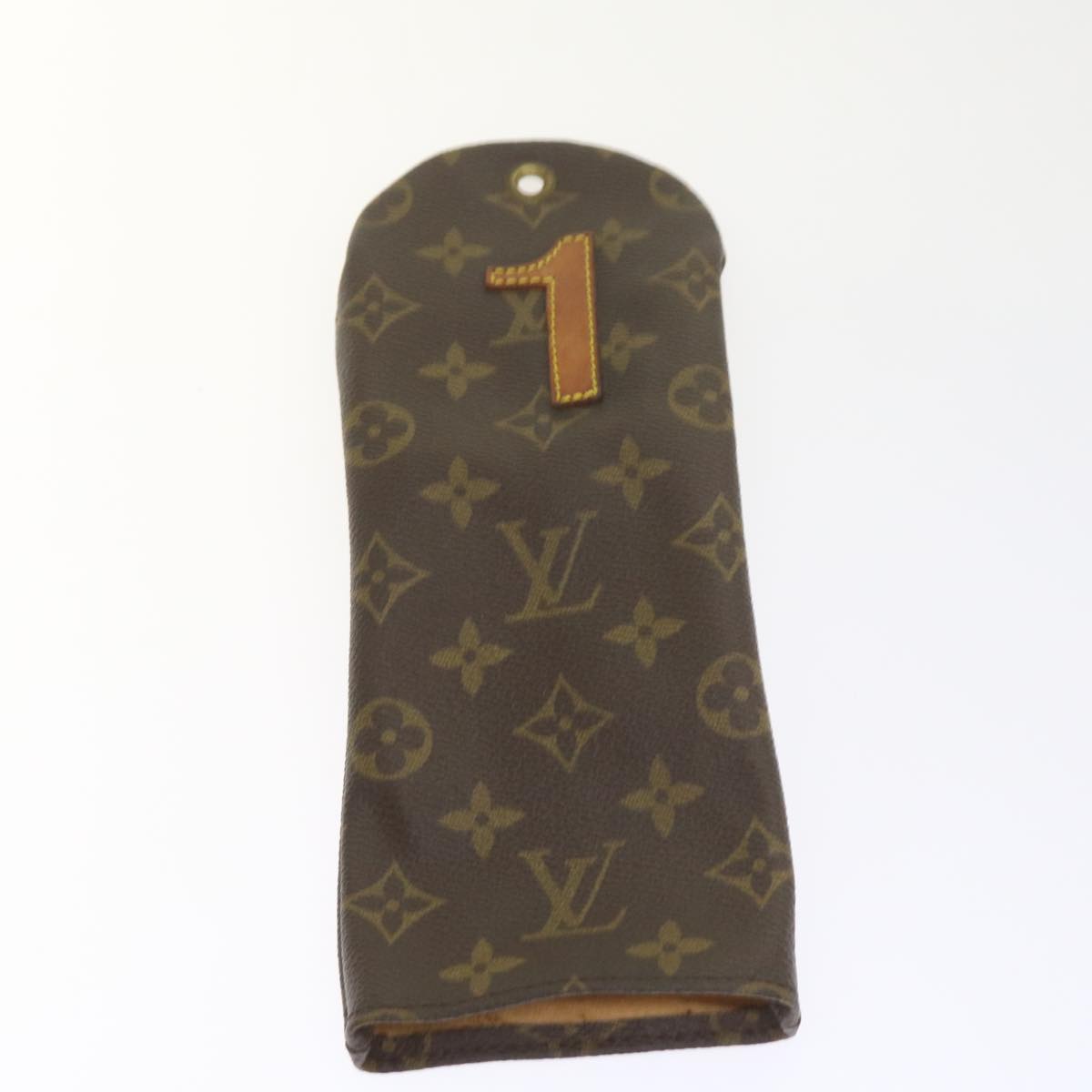 LOUIS VUITTON Monogram Golf Head Cover Pouch No.1,2,3,4,5 5Set LV Auth 56157