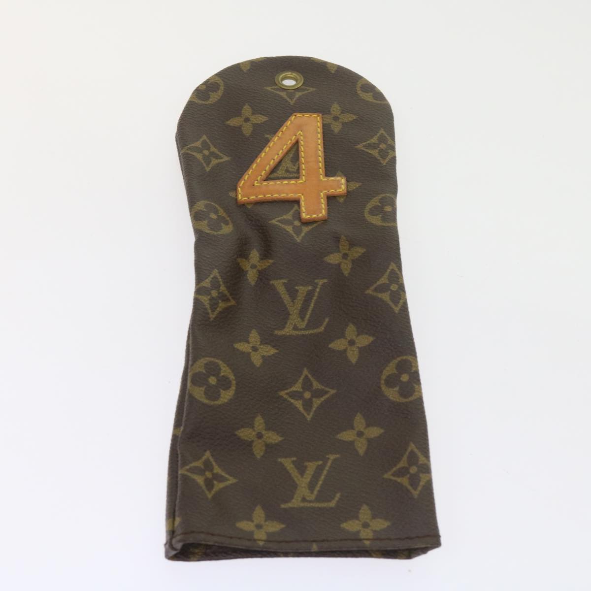 LOUIS VUITTON Monogram Golf Head Cover Pouch No.1,2,3,4,5 5Set LV Auth 56157