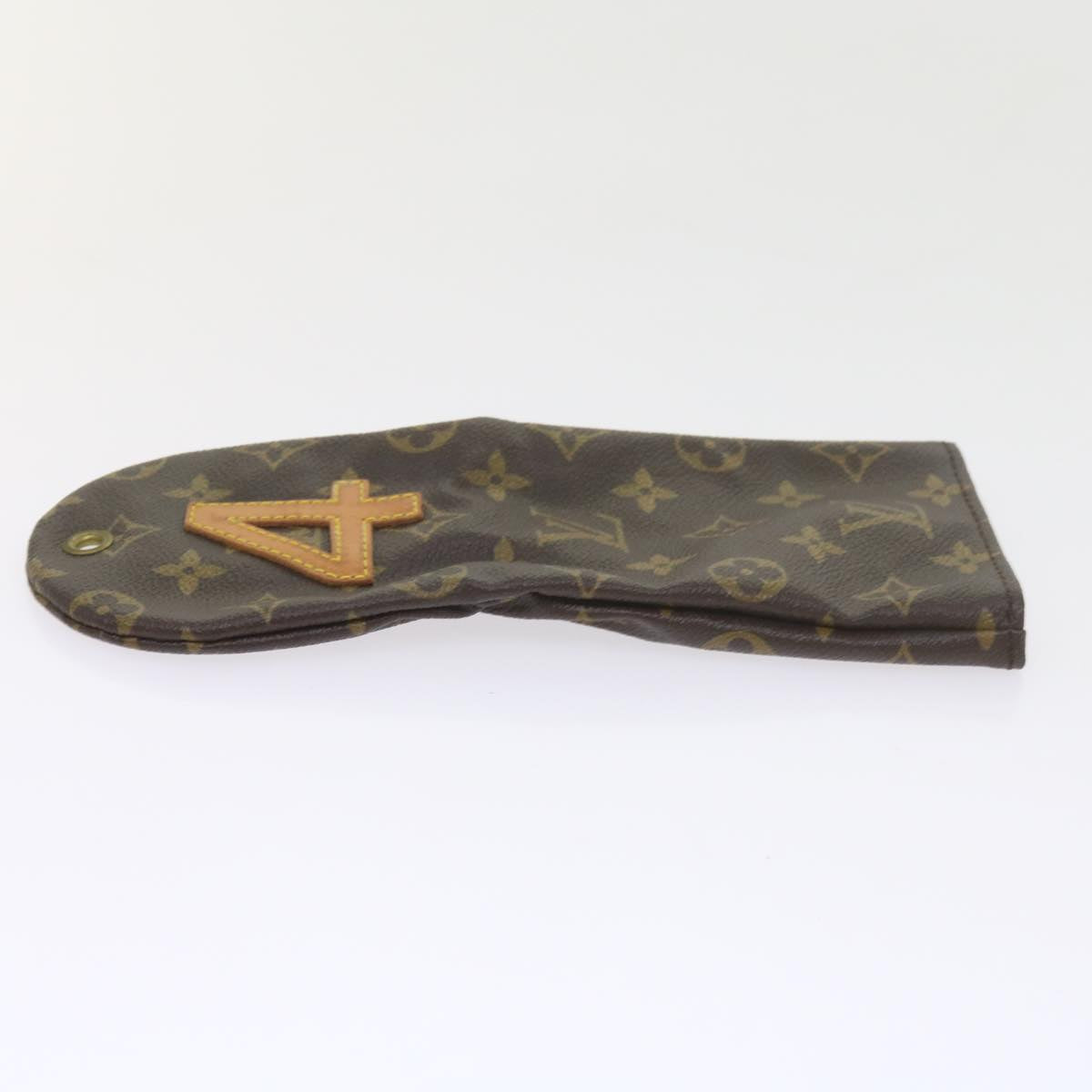 LOUIS VUITTON Monogram Golf Head Cover Pouch No.1,2,3,4,5 5Set LV Auth 56157