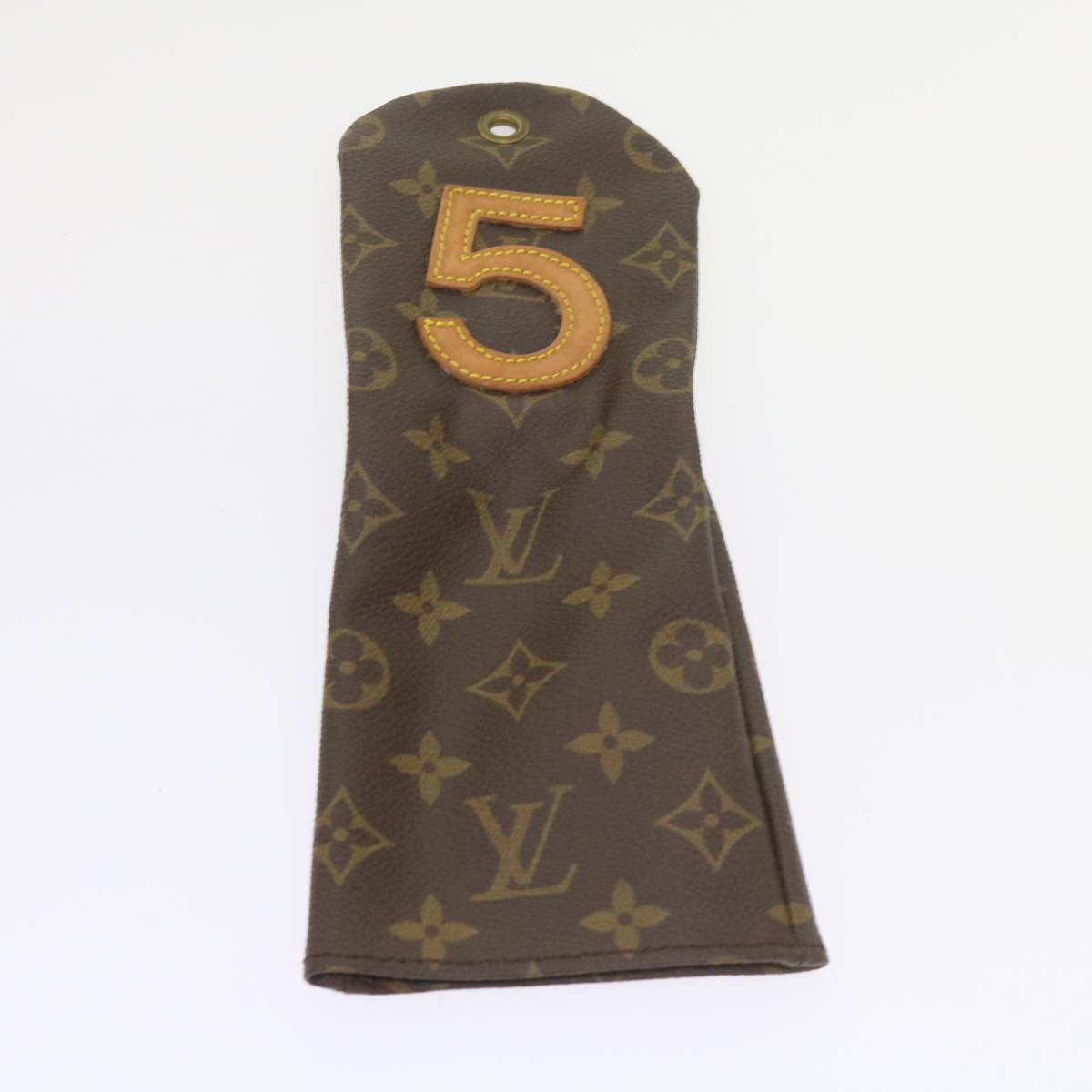 LOUIS VUITTON Monogram Golf Head Cover Pouch No.1,2,3,4,5 5Set LV Auth 56157