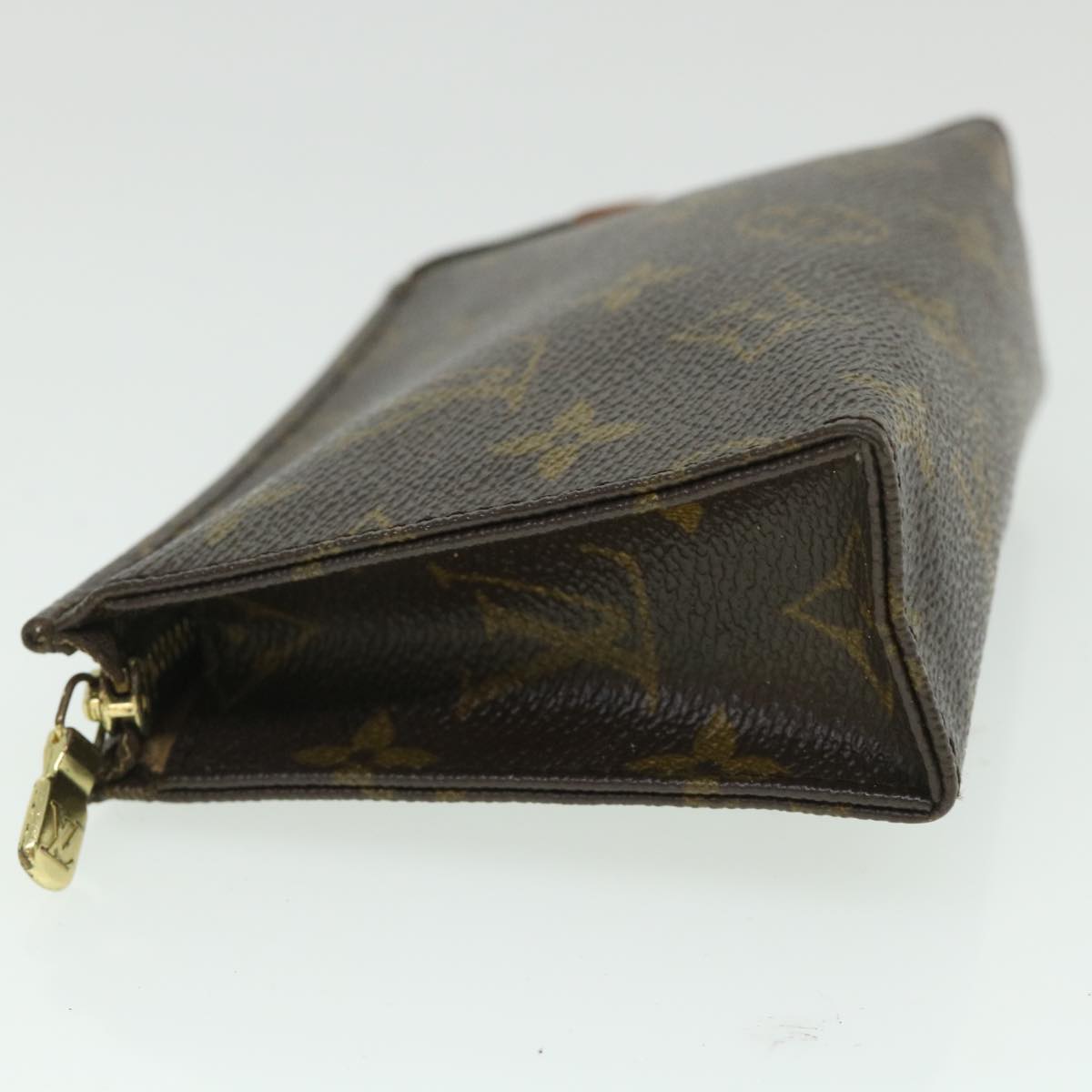 LOUIS VUITTON Monogram Poche Toilette 15 Pouch M47546 LV Auth 56172