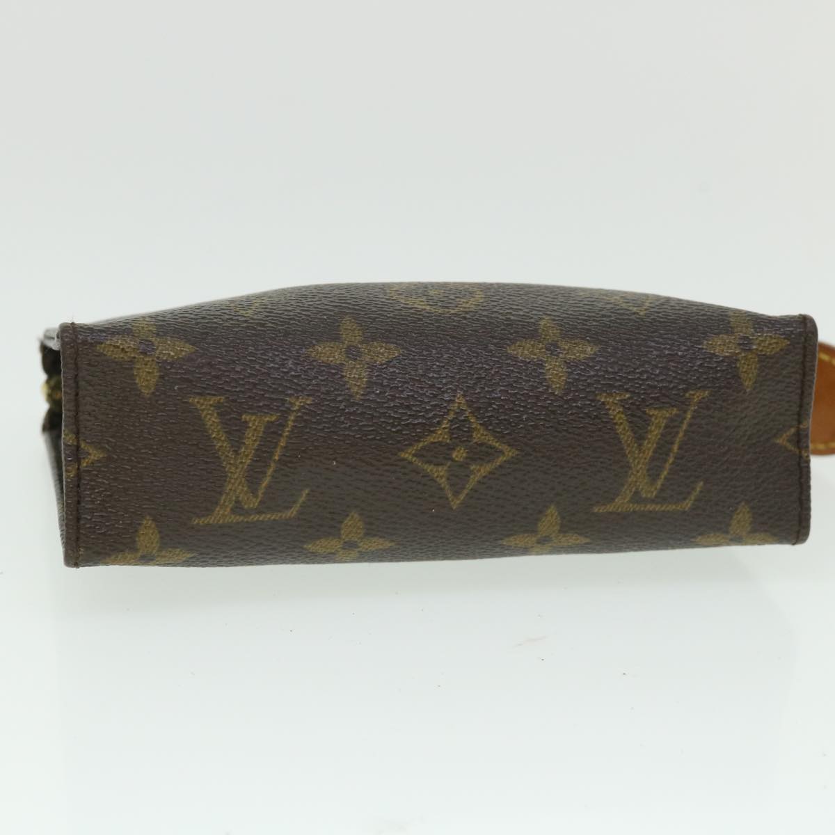 LOUIS VUITTON Monogram Poche Toilette 15 Pouch M47546 LV Auth 56172