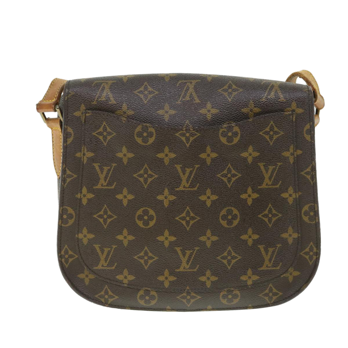 LOUIS VUITTON Monogram Saint Cloud GM Shoulder Bag M51242 LV Auth 56207