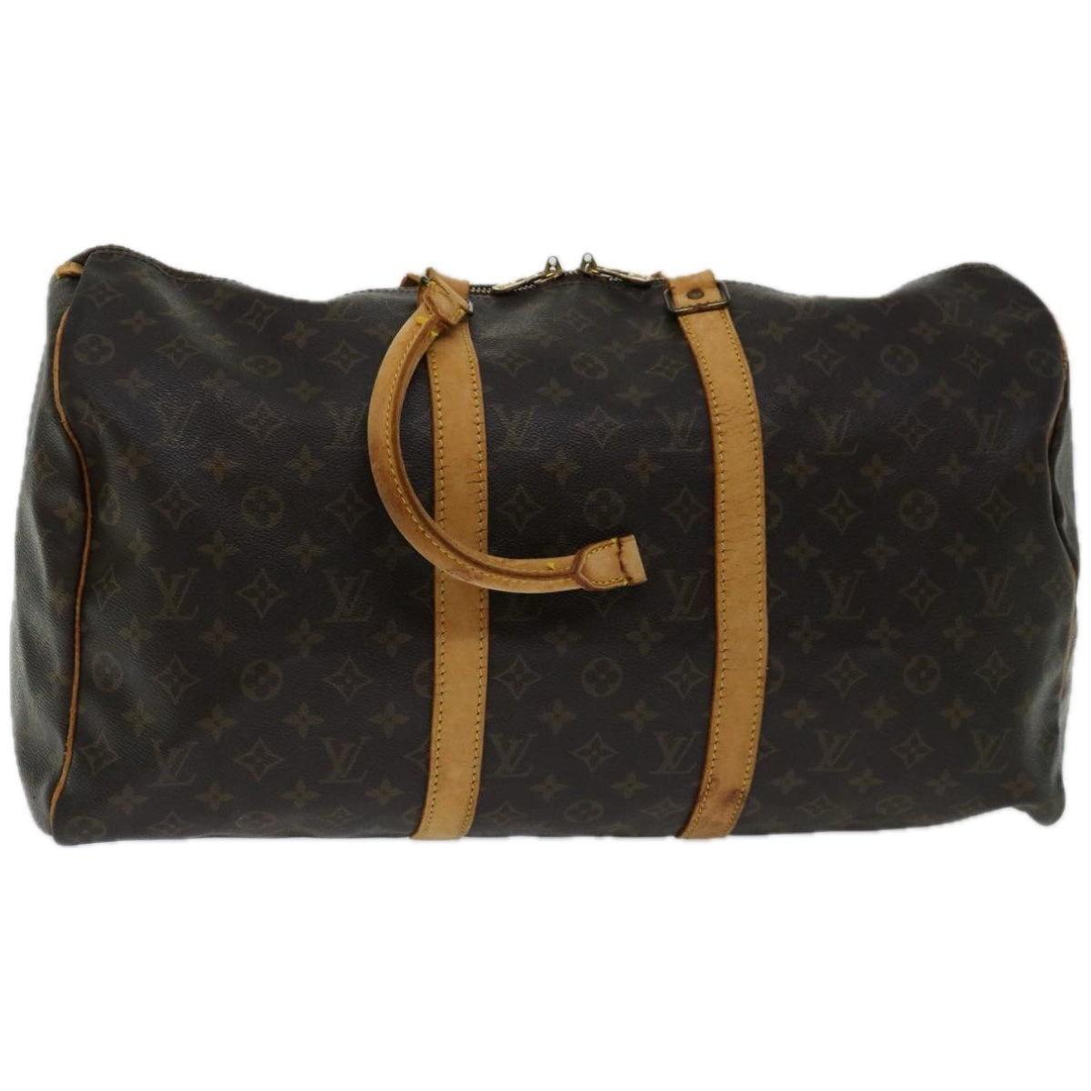 LOUIS VUITTON Monogram Keepall 50 Boston Bag M41426 LV Auth 56255