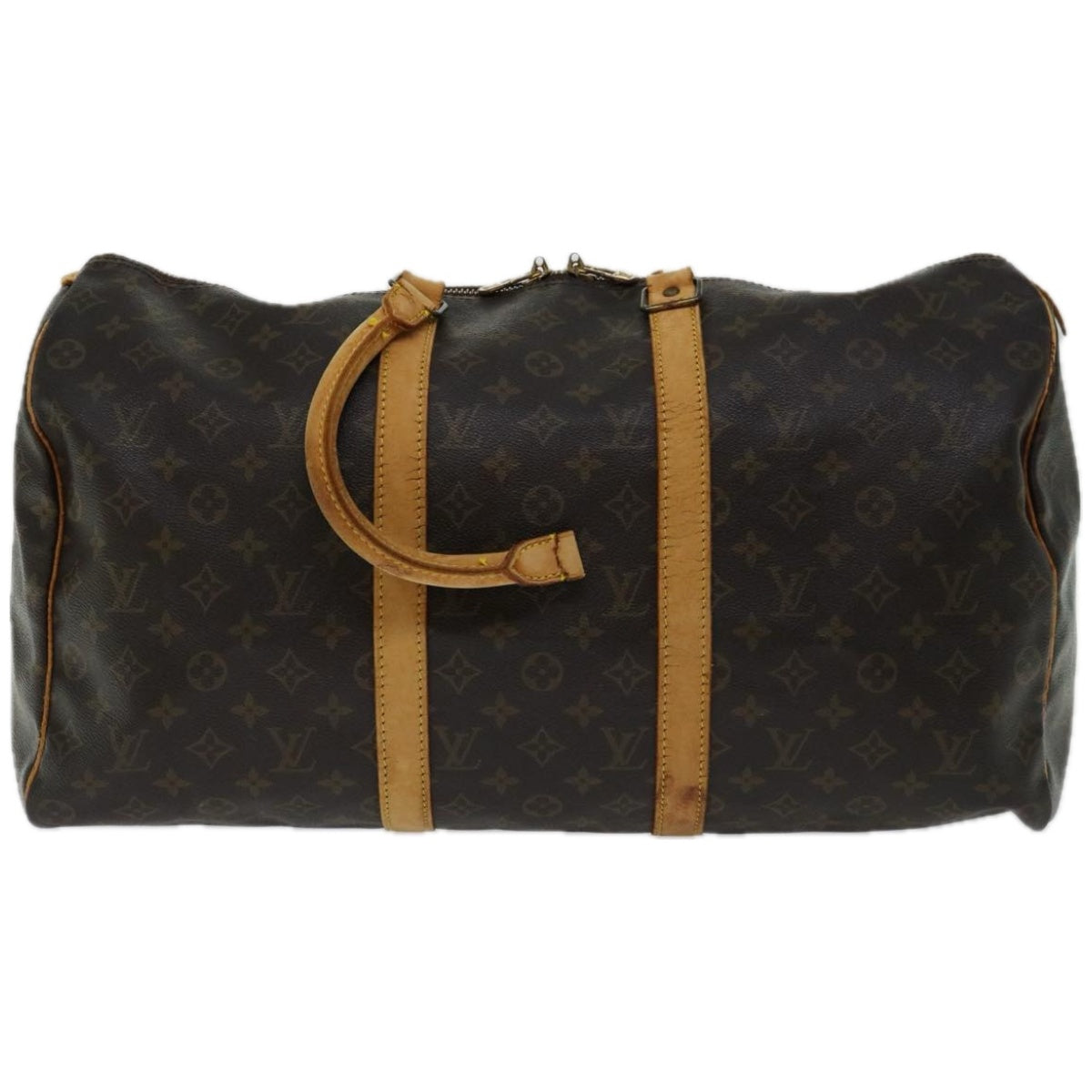 LOUIS VUITTON Monogram Keepall 50 Boston Bag M41426 LV Auth 56255