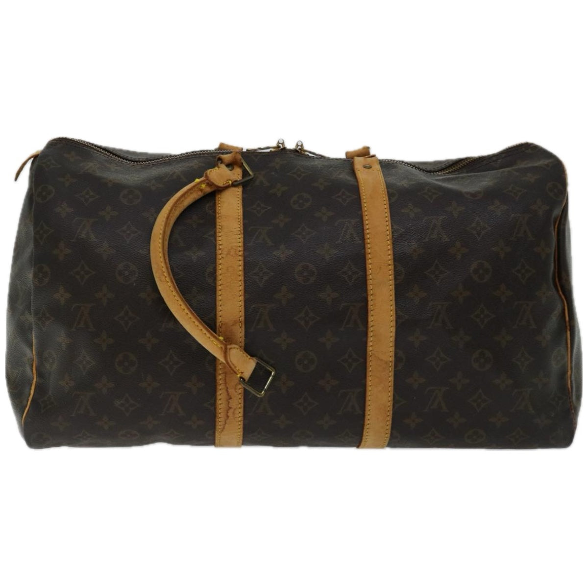 LOUIS VUITTON Monogram Keepall 50 Boston Bag M41426 LV Auth 56255