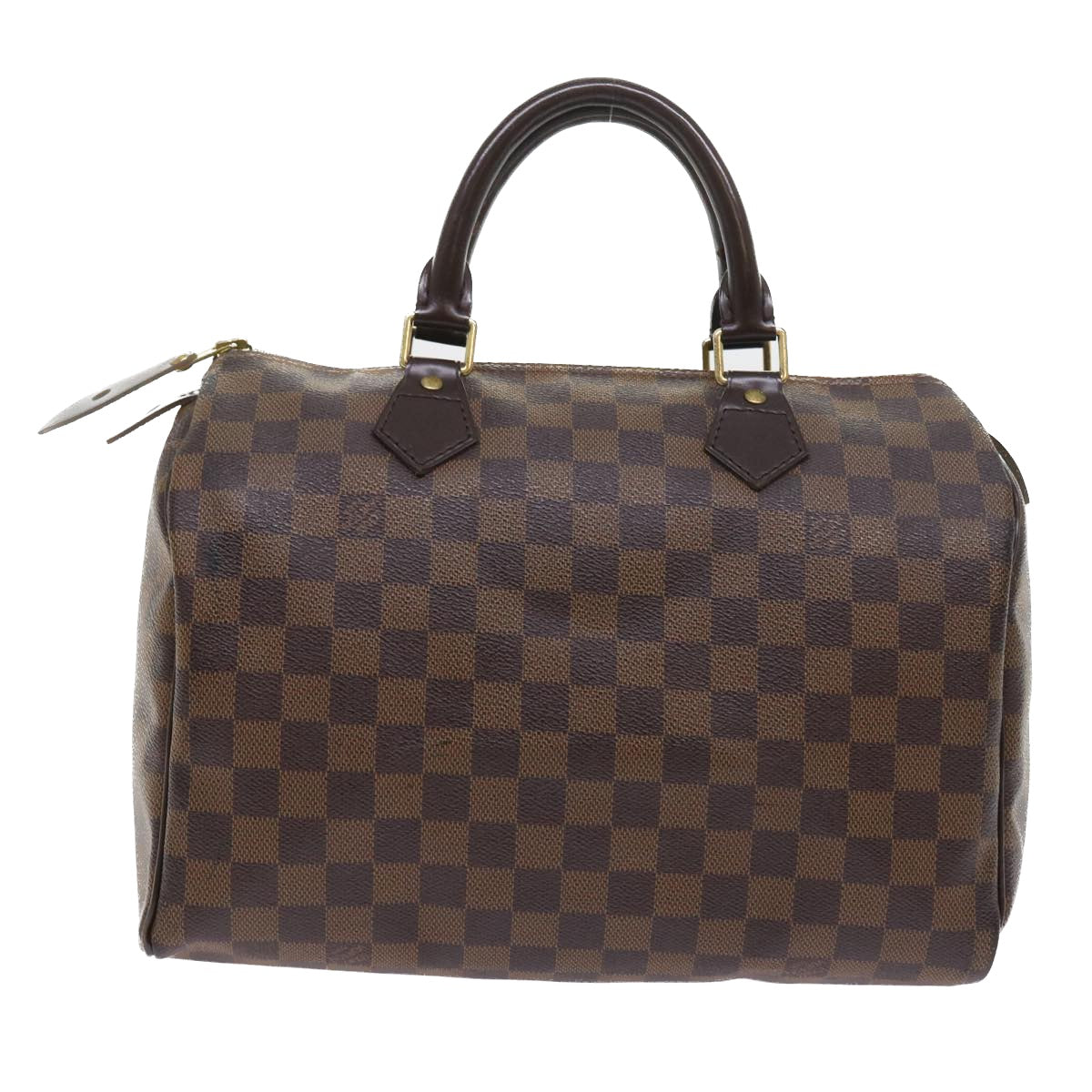 LOUIS VUITTON Damier Ebene Speedy 30 Hand Bag N41364 LV Auth 56391