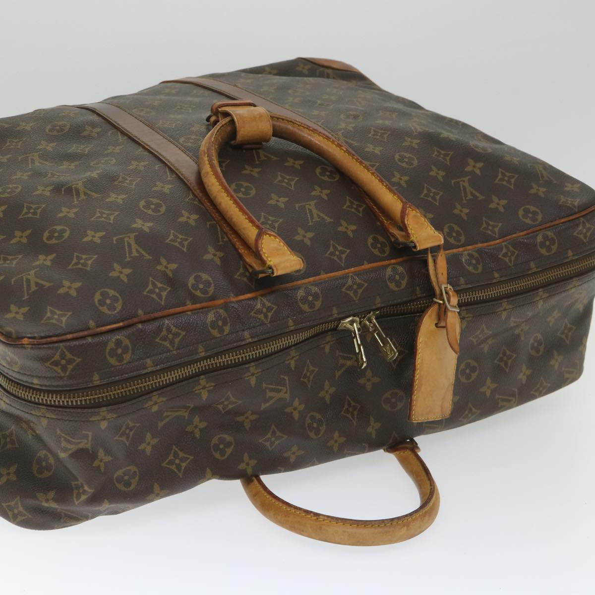 LOUIS VUITTON Monogram Sirius 55 Boston Bag M41404 LV Auth 56414