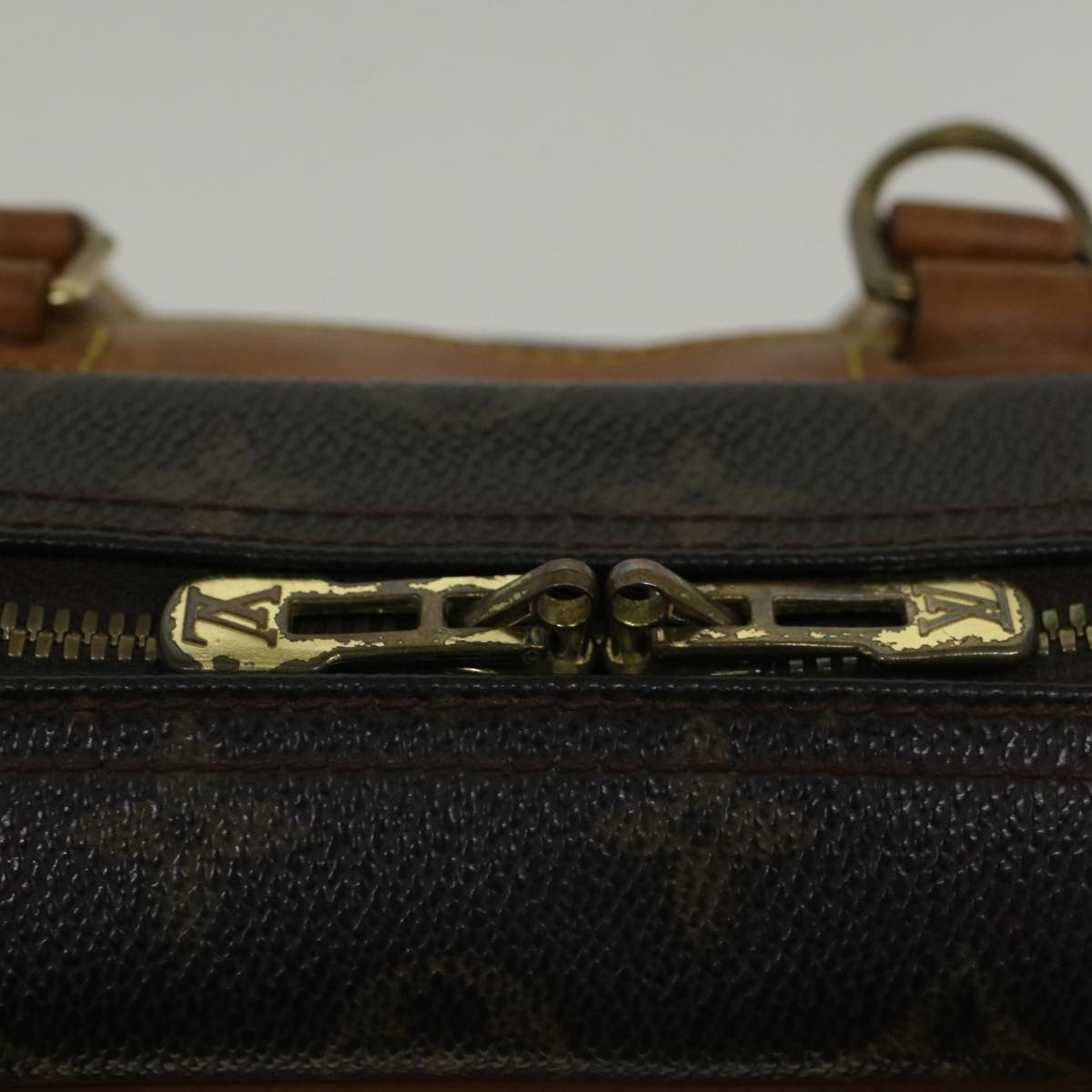 LOUIS VUITTON Monogram Deauville Hand Bag M47270 LV Auth 56497