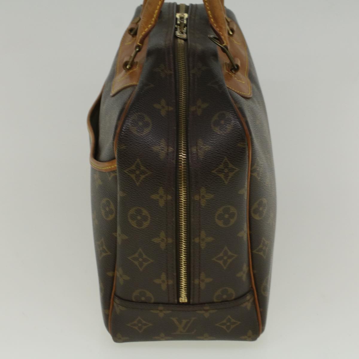 LOUIS VUITTON Monogram Deauville Hand Bag M47270 LV Auth 56497