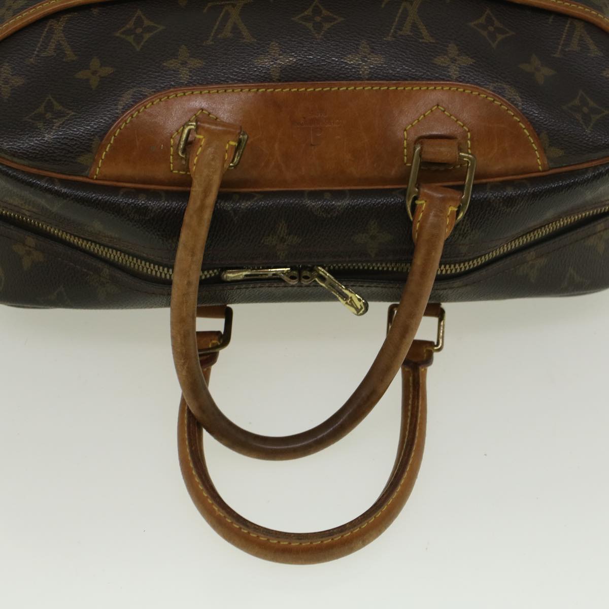 LOUIS VUITTON Monogram Deauville Hand Bag M47270 LV Auth 56497