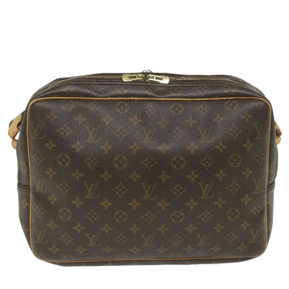 LOUIS VUITTON Monogram Reporter GM Shoulder Bag M45252 LV Auth 56498