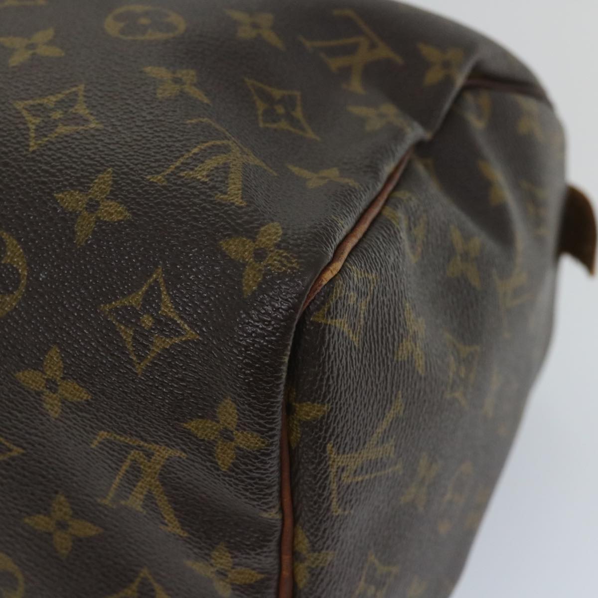 LOUIS VUITTON Monogram Speedy 30 Hand Bag M41526 LV Auth 56508