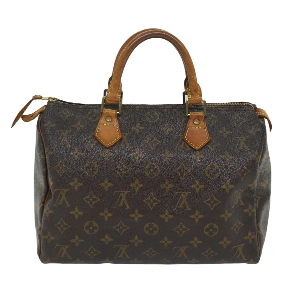 LOUIS VUITTON Monogram Speedy 30 Hand Bag M41526 LV Auth 56508