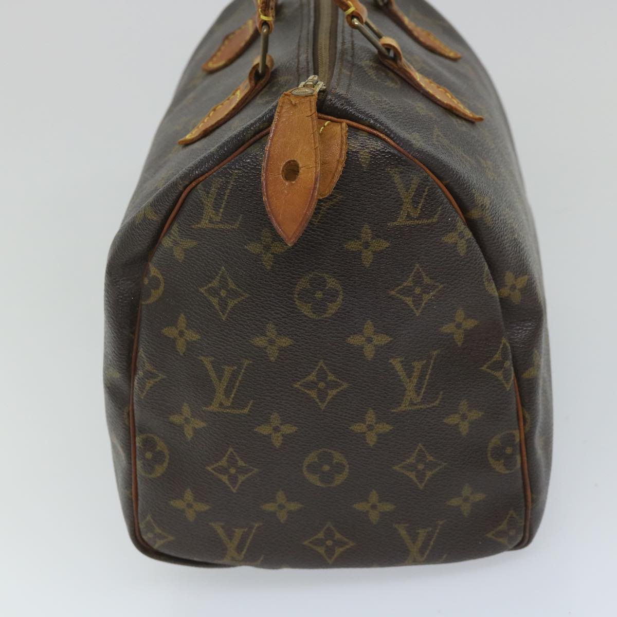 LOUIS VUITTON Monogram Speedy 30 Hand Bag M41526 LV Auth 56508