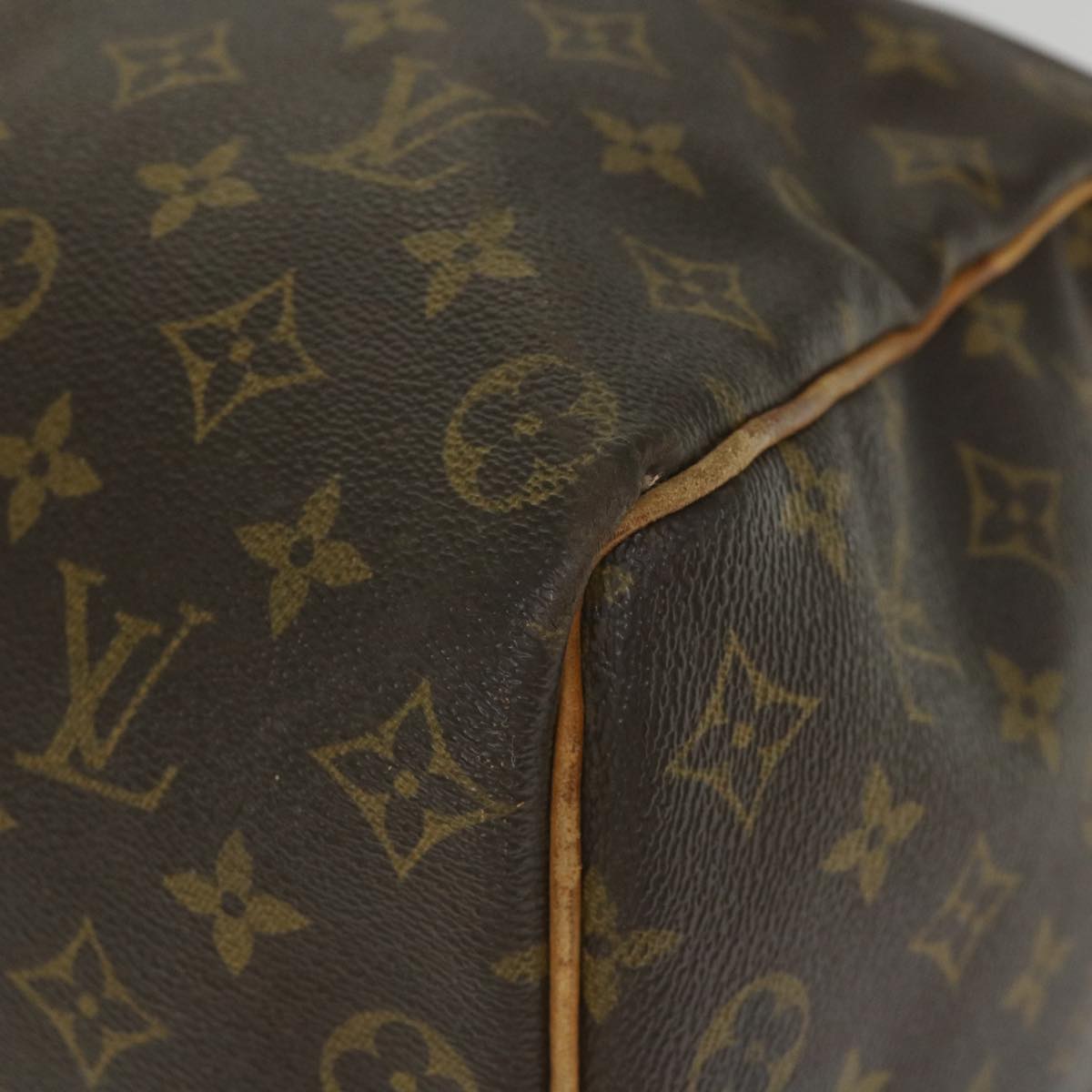 LOUIS VUITTON Monogram Keepall 50 Boston Bag M41426 LV Auth 56513