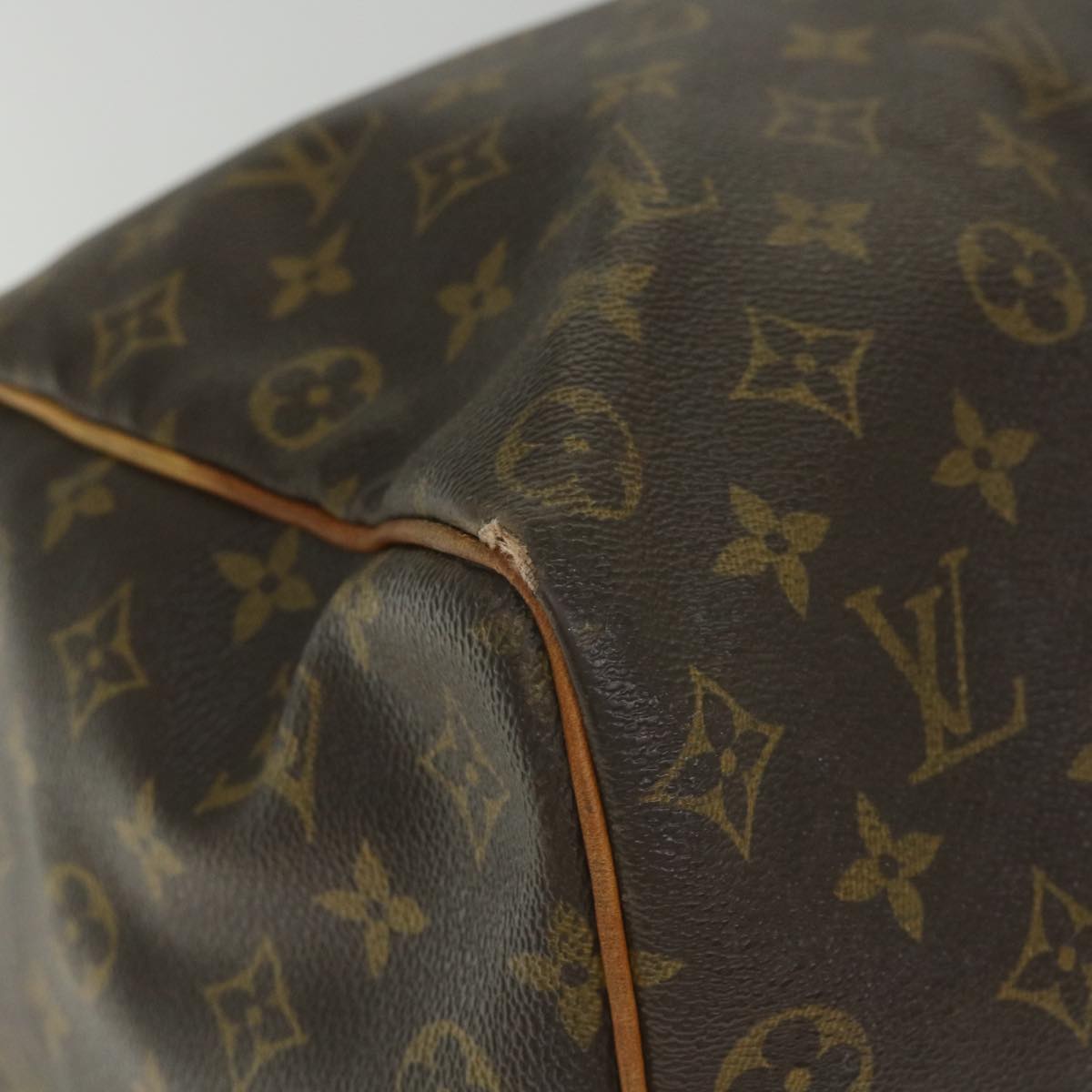 LOUIS VUITTON Monogram Keepall 50 Boston Bag M41426 LV Auth 56513