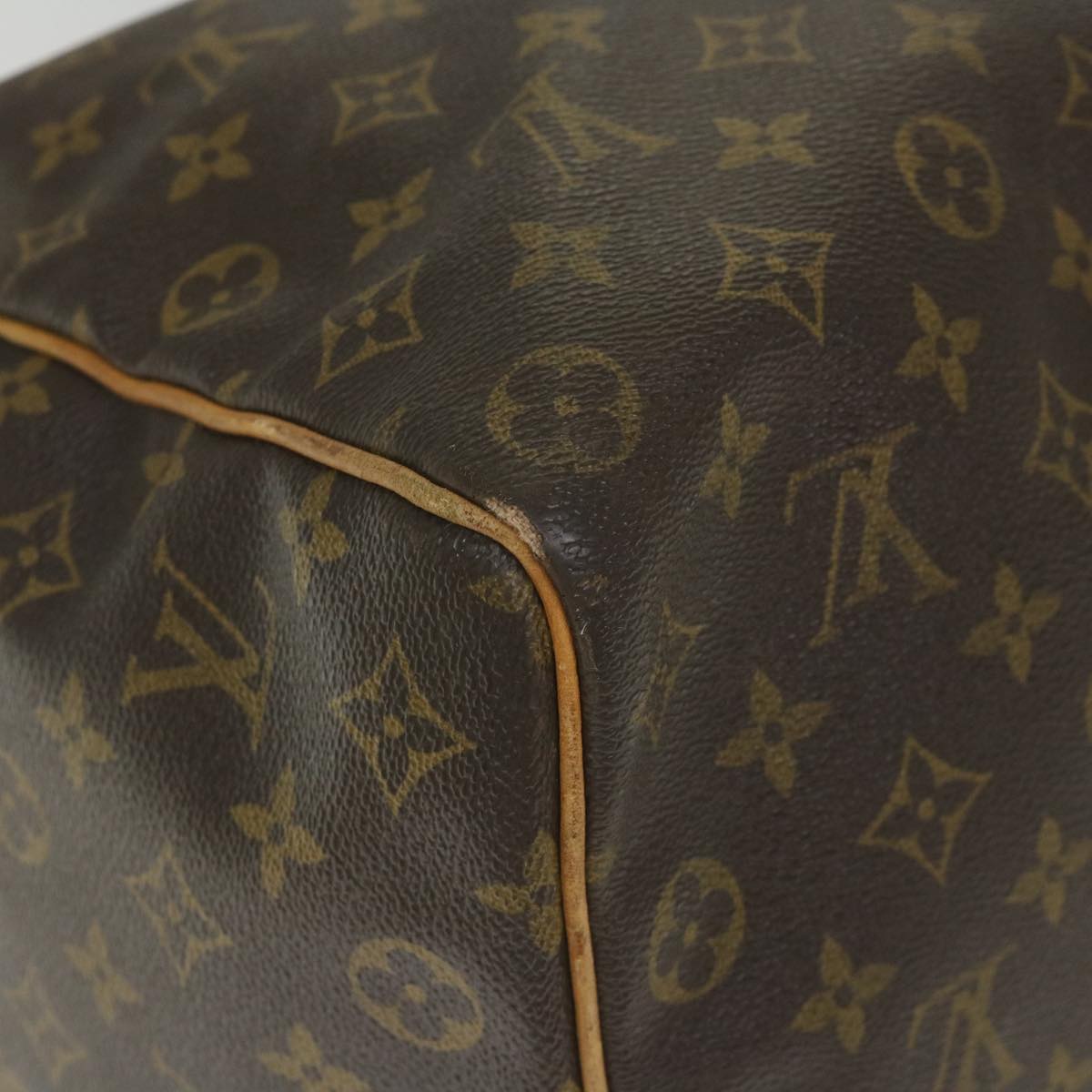 LOUIS VUITTON Monogram Keepall 50 Boston Bag M41426 LV Auth 56513