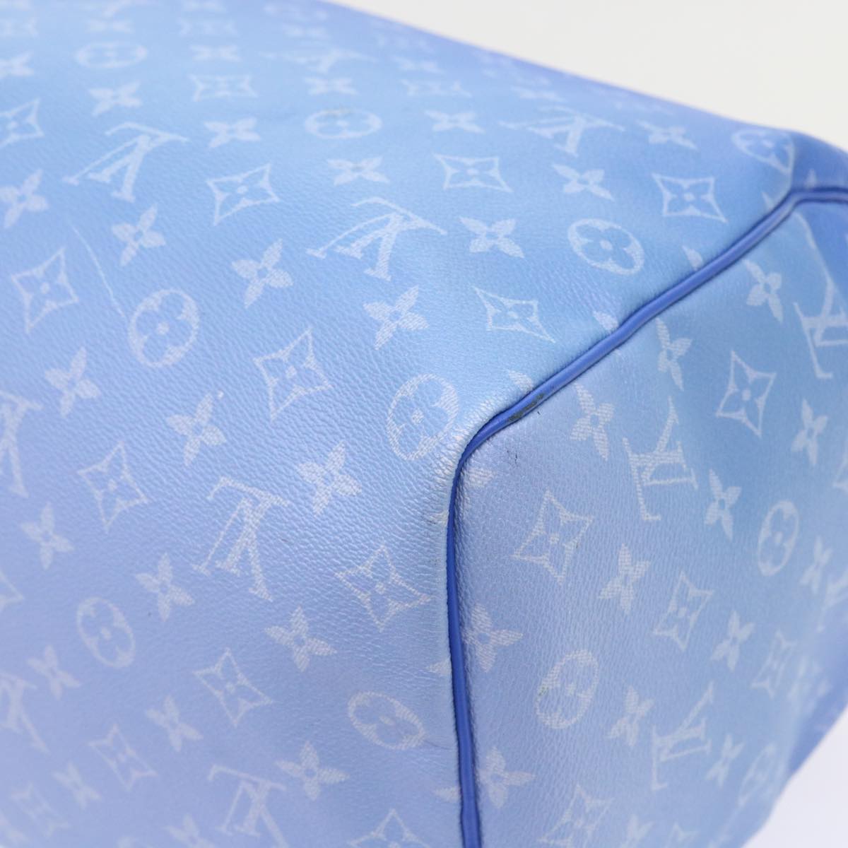 LOUIS VUITTON Monogram Clouds Keepall Bandouliere 50 Bag M45428 LV Auth 56645A