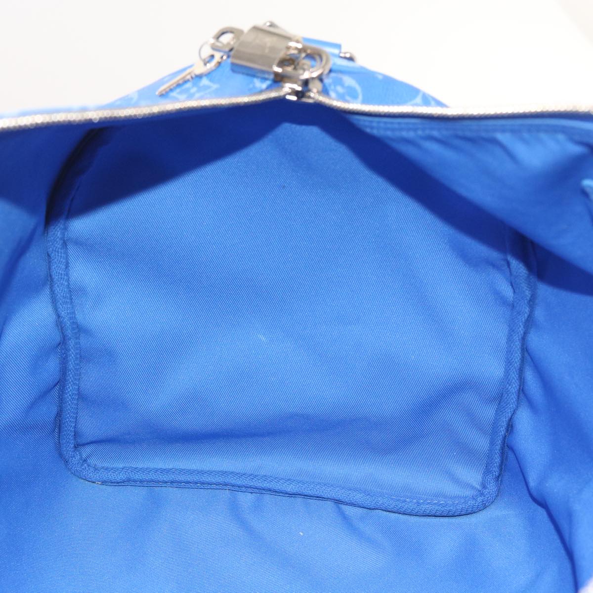 LOUIS VUITTON Monogram Clouds Keepall Bandouliere 50 Bag M45428 LV Auth 56645S