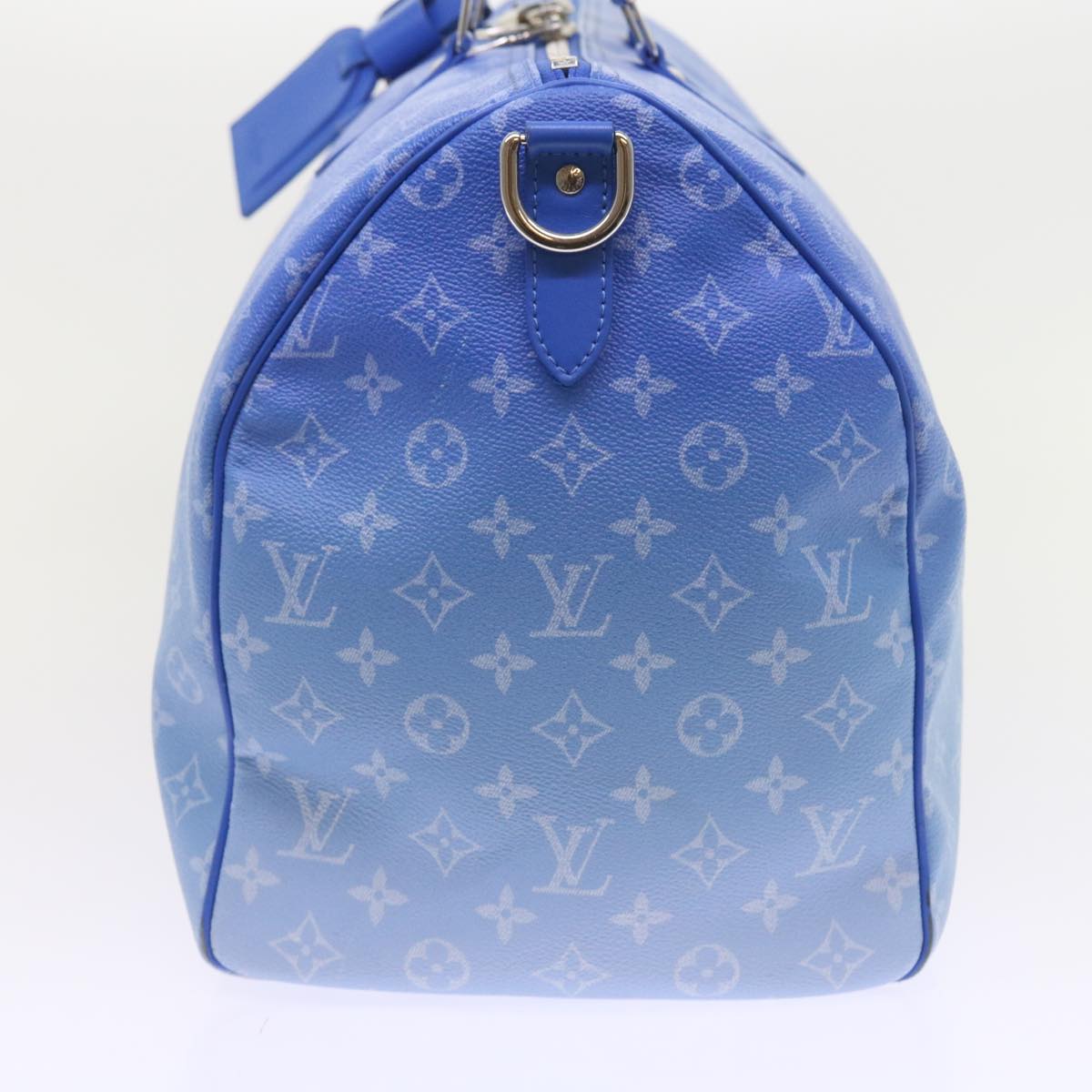 LOUIS VUITTON Monogram Clouds Keepall Bandouliere 50 Bag M45428 LV Auth 56645A