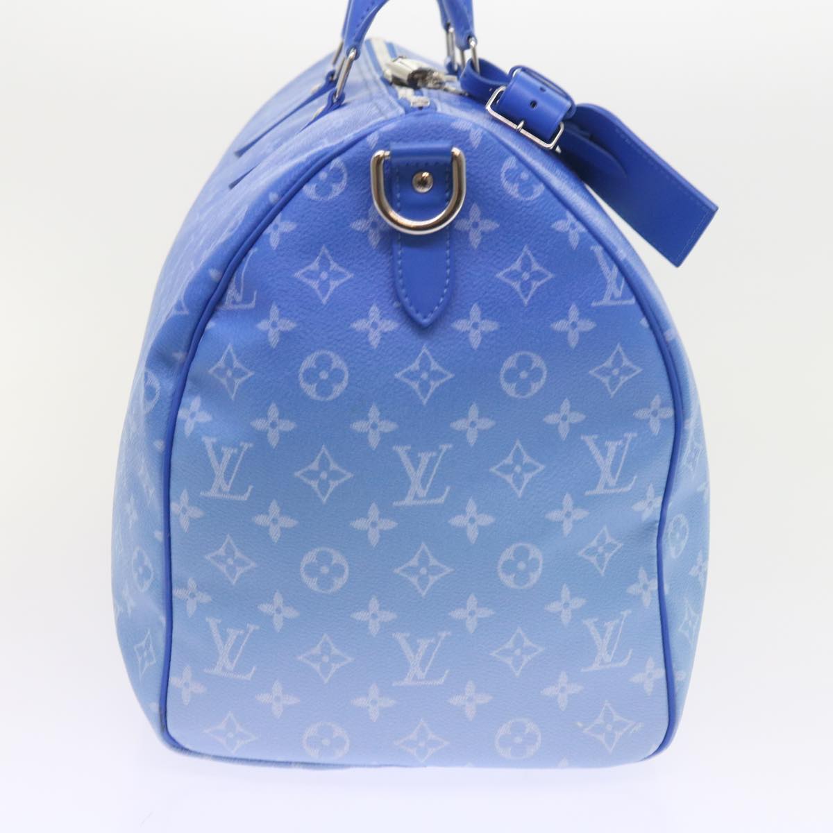 LOUIS VUITTON Monogram Clouds Keepall Bandouliere 50 Bag M45428 LV Auth 56645S