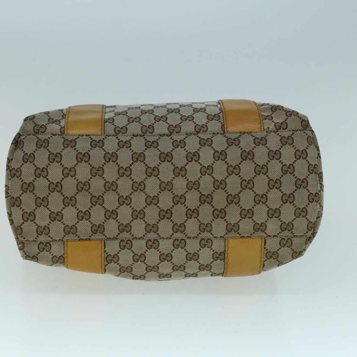 GUCCI GG Canvas Tote Bag Beige 232946 Auth 56649