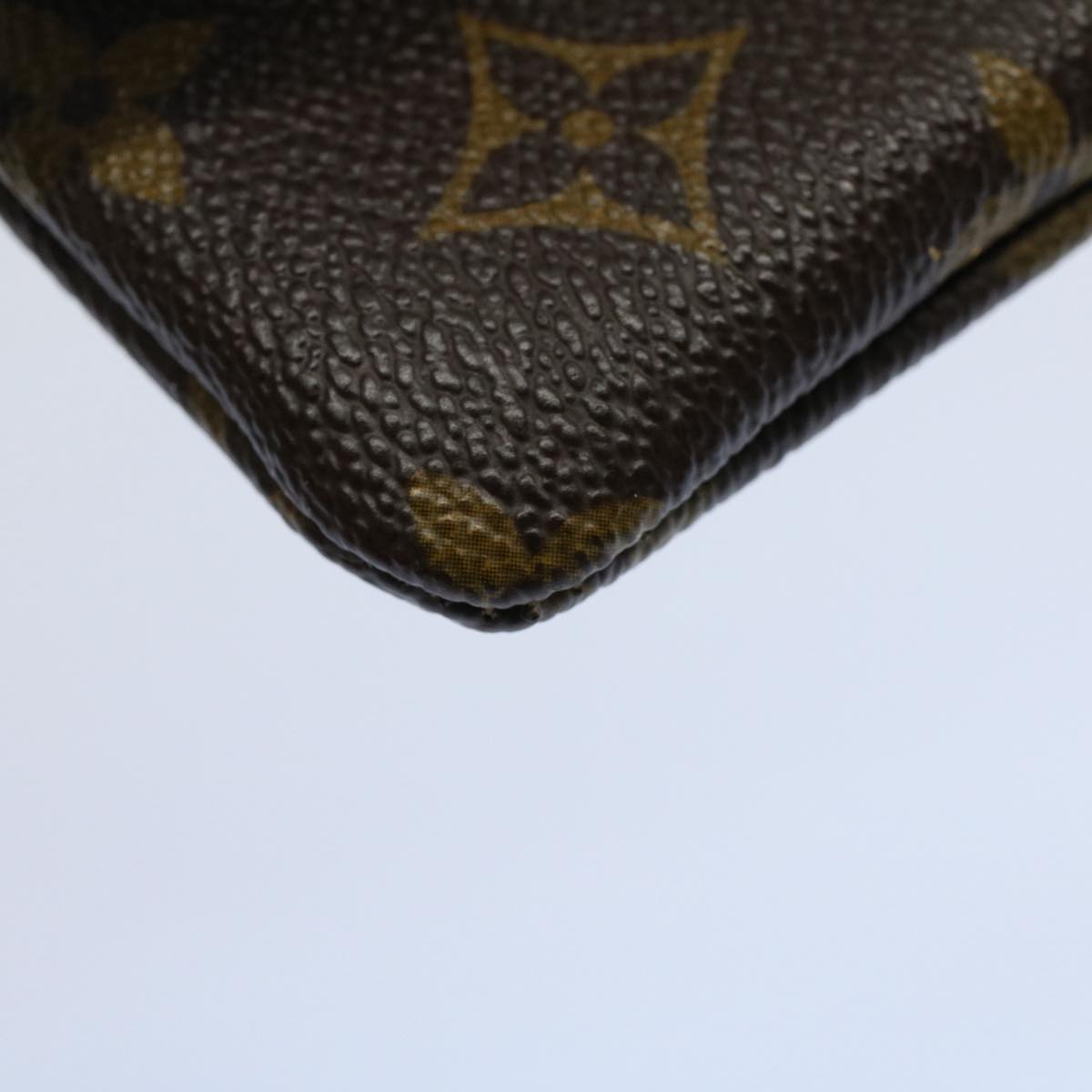 LOUIS VUITTON Monogram Pochette Cles Coin Purse M62650 LV Auth 56690