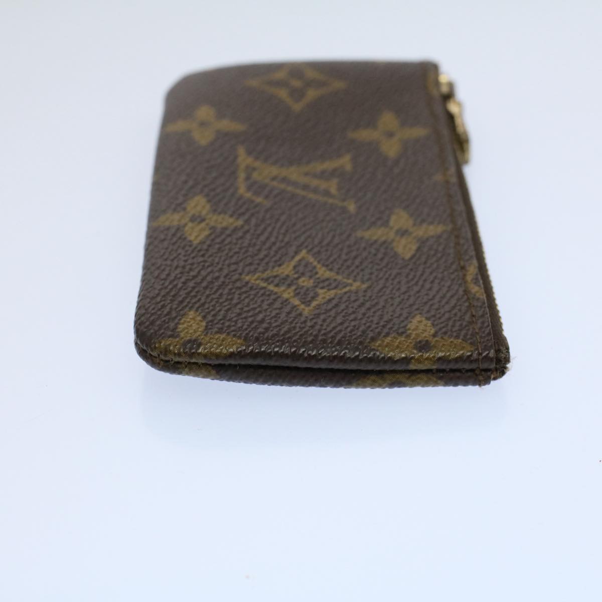 LOUIS VUITTON Monogram Pochette Cles Coin Purse M62650 LV Auth 56690