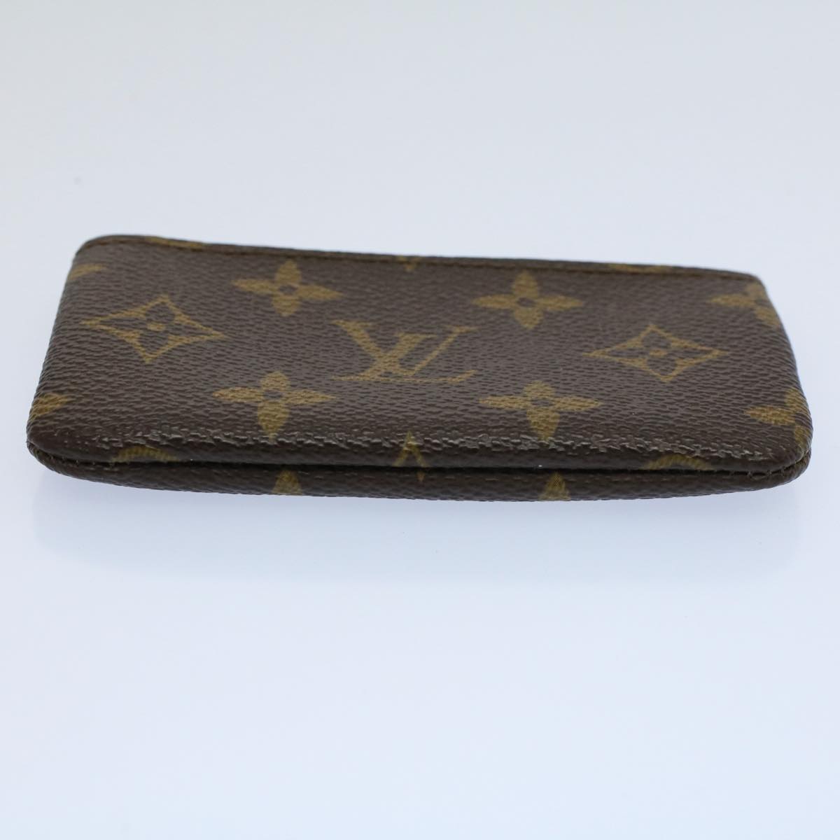 LOUIS VUITTON Monogram Pochette Cles Coin Purse M62650 LV Auth 56690