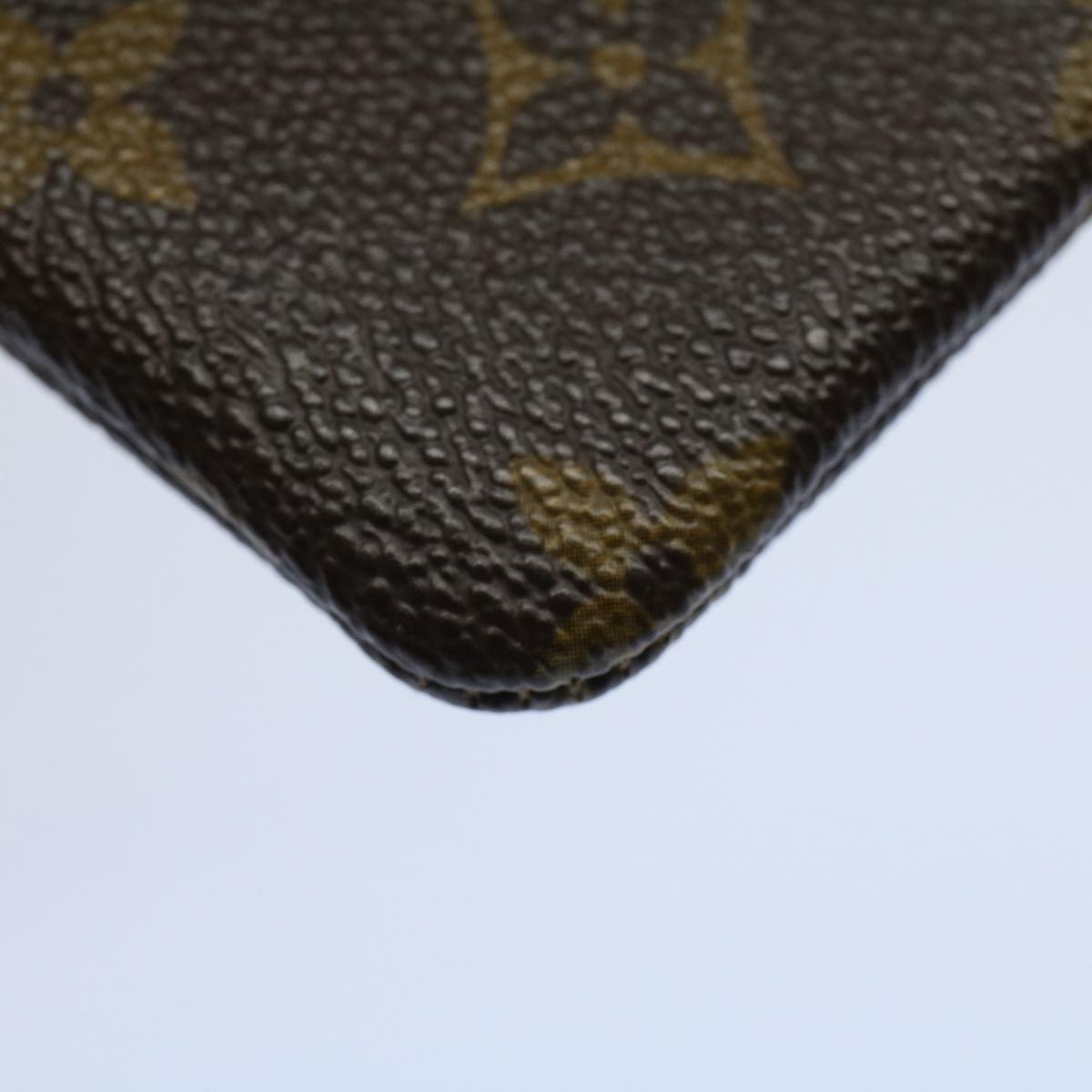 LOUIS VUITTON Monogram Pochette Cles Coin Purse M62650 LV Auth 56690