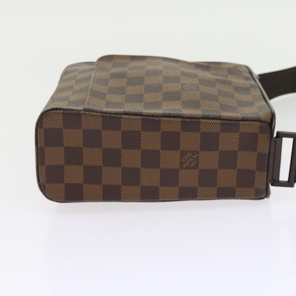 LOUIS VUITTON Damier Ebene Olaf PM Shoulder Bag N41442 LV Auth 56725