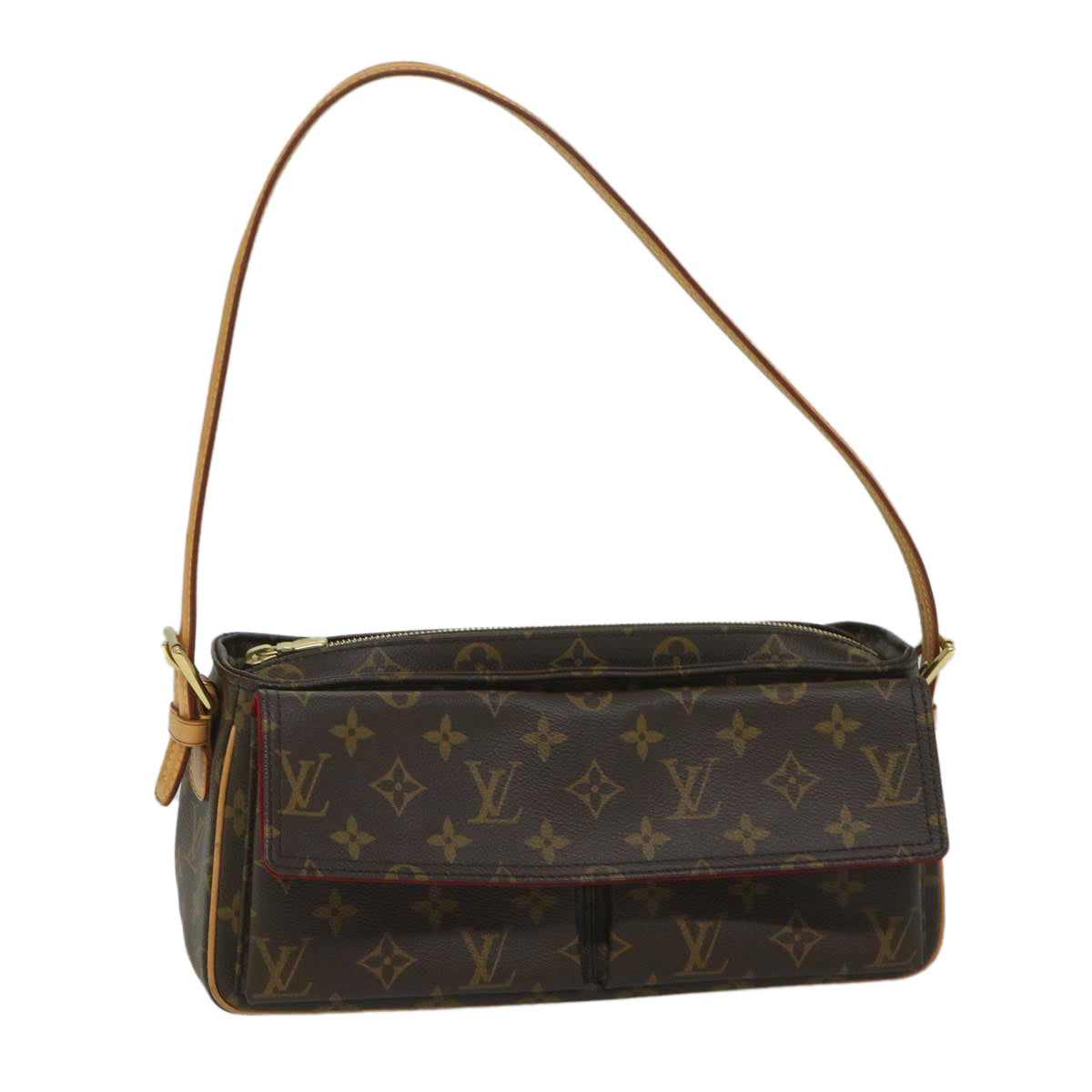 LOUIS VUITTON Monogram Viva Cite MM Shoulder Bag M51164 LV Auth 56730