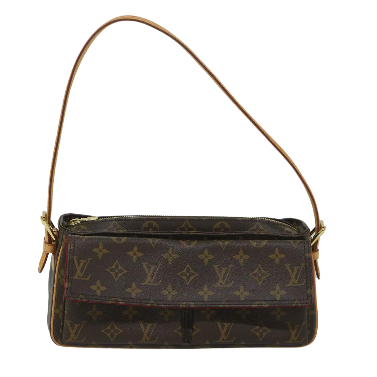 LOUIS VUITTON Monogram Viva Cite MM Shoulder Bag M51164 LV Auth 56730