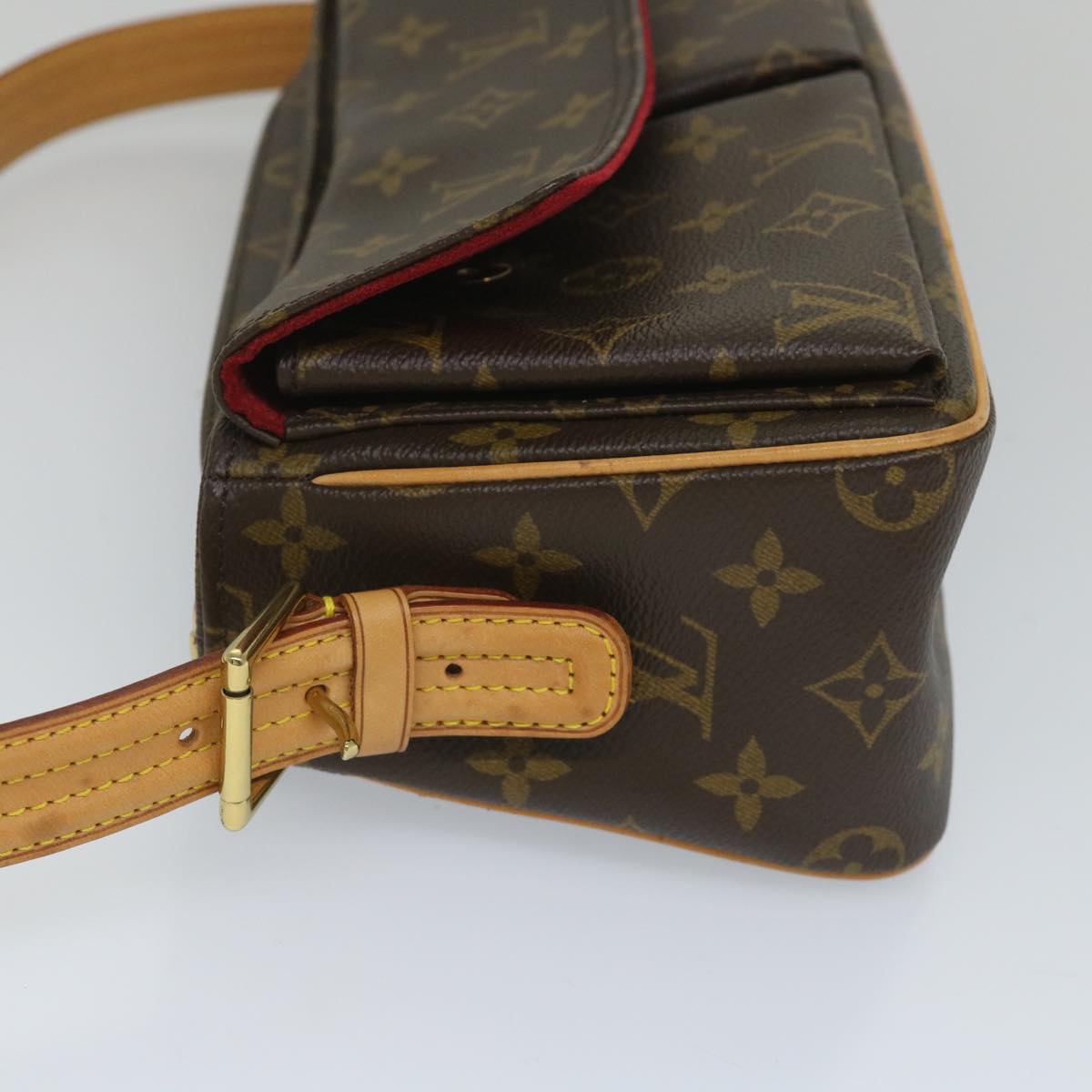 LOUIS VUITTON Monogram Viva Cite MM Shoulder Bag M51164 LV Auth 56730