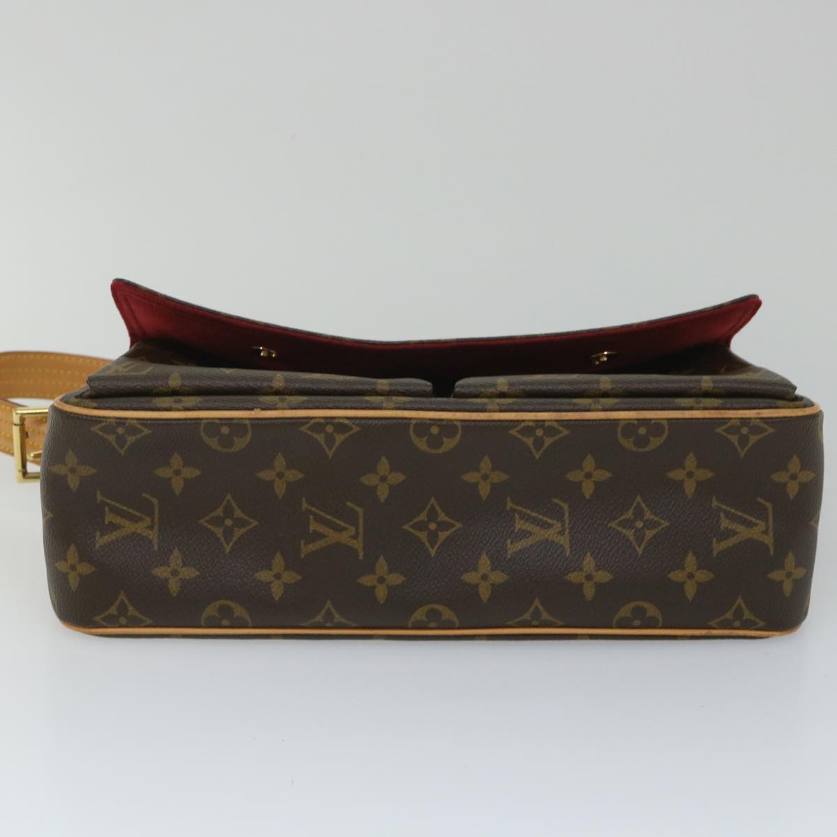 LOUIS VUITTON Monogram Viva Cite MM Shoulder Bag M51164 LV Auth 56730