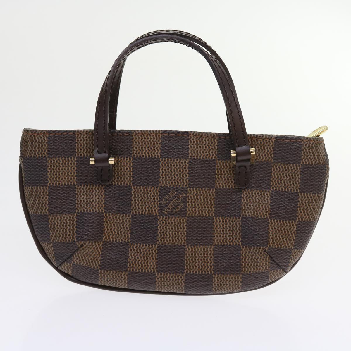 LOUIS VUITTON Damier Ebene Manosque GM Tote Bag N51120 LV Auth 56731A