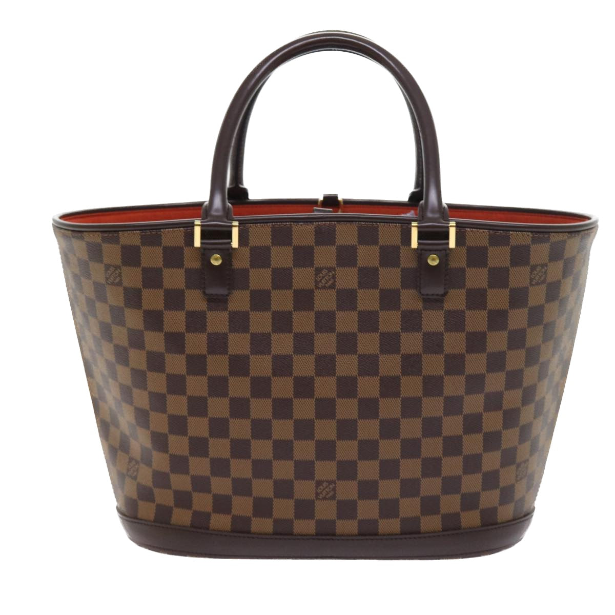 LOUIS VUITTON Damier Ebene Manosque GM Tote Bag N51120 LV Auth 56731A