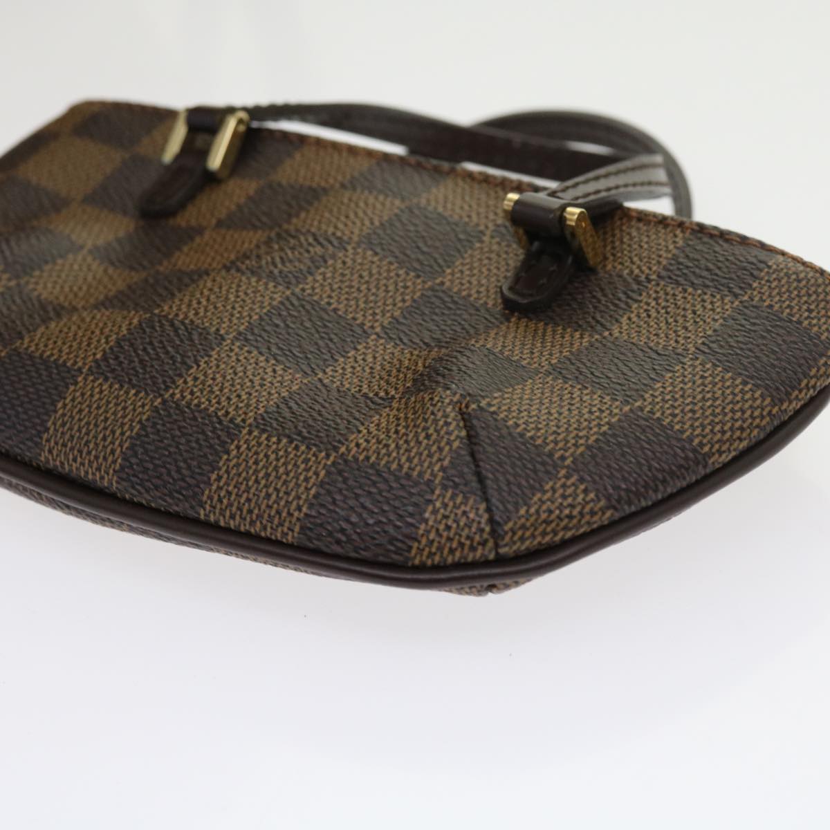 LOUIS VUITTON Damier Ebene Manosque GM Tote Bag N51120 LV Auth 56731A